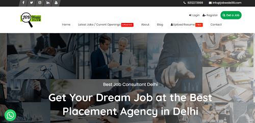 jobs consultancy at delhi