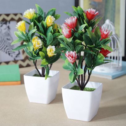 decorative indoor flower pots