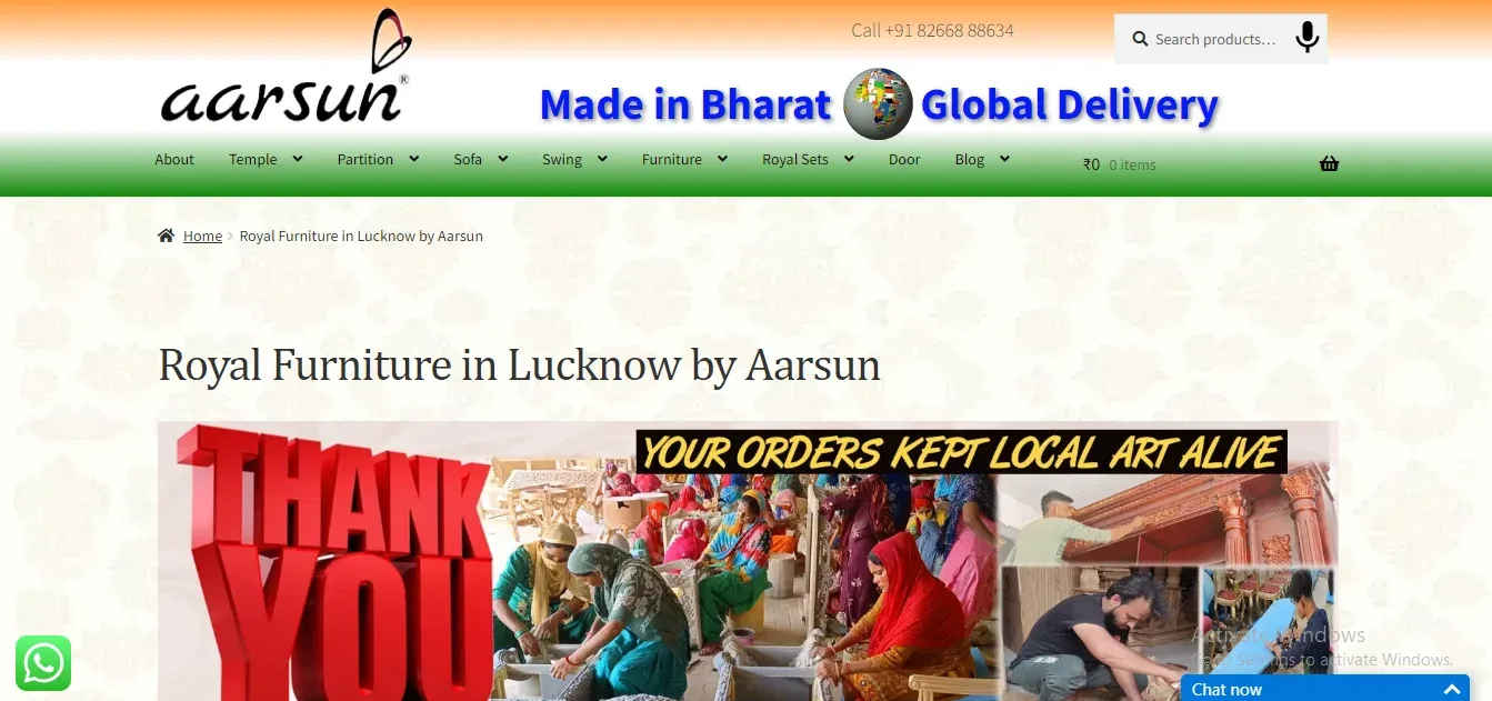 Aarsun Furniture  Furniture Store In Lucknow