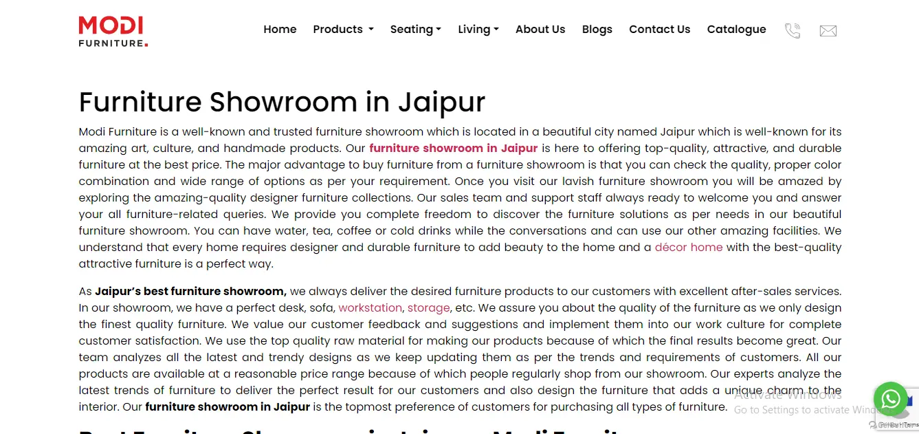 Furniture Store In Jaipur